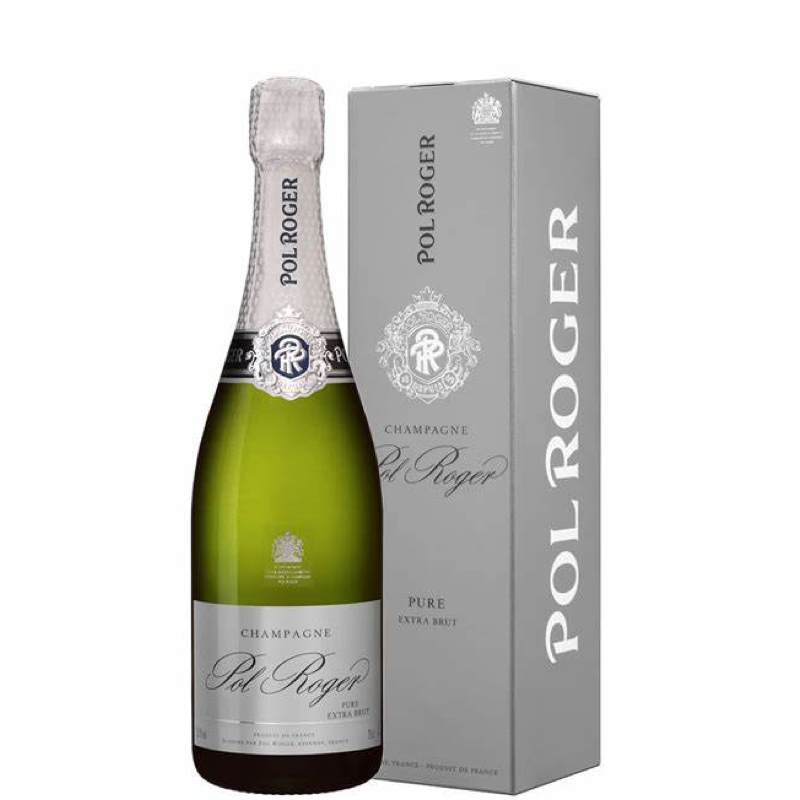 宝禄爵淳朴天然型香槟（起泡葡萄酒） 法国 Pol Roger Pure Extra Brut Champagne, France