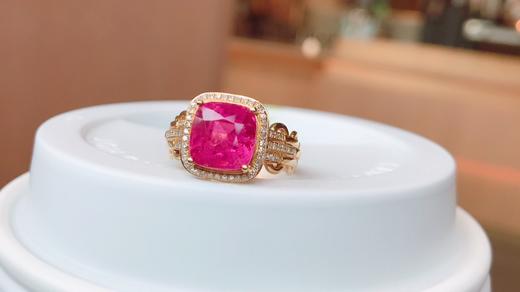 3.25ct 4.47g 碧玺戒指 商品图4