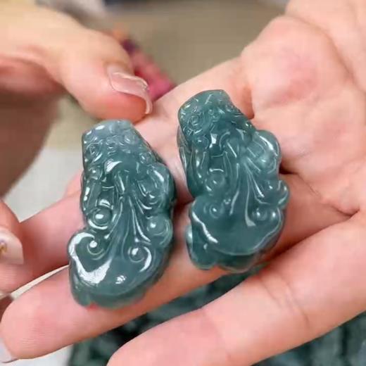 翡翠貔貅吊坠 商品图0