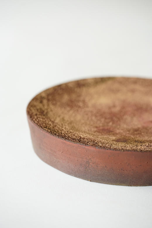 野口悦士16｜17 赤锖｜台皿 商品图2