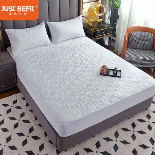 【品牌直发】加倍生活 A类超声波透气夹棉床笠 防水防油防污 席梦思保护垫 隔尘放脏 和凌乱说拜拜 商品图4