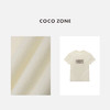 COCO ZONE "美式T"季简约字母短袖T恤设计感休闲上衣CC1B1357 商品缩略图2