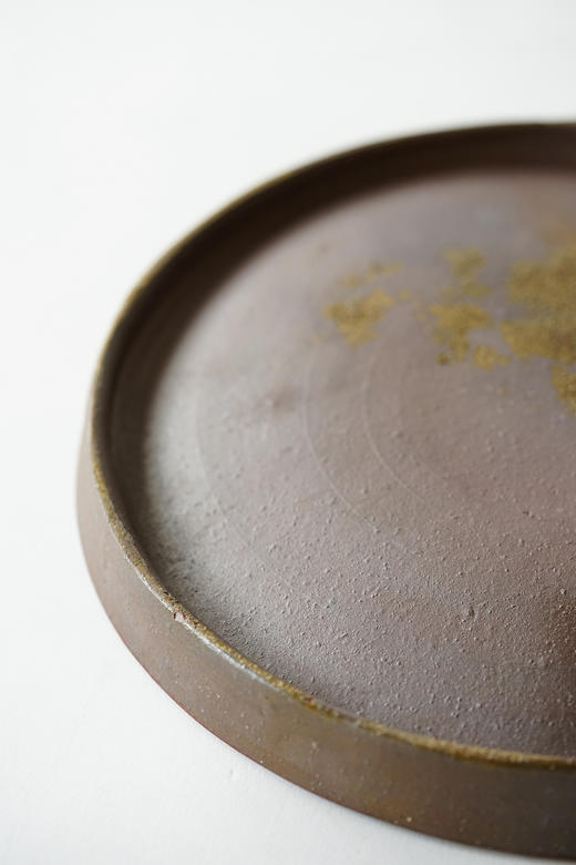 野口悦士15赤锖｜台皿 商品图3