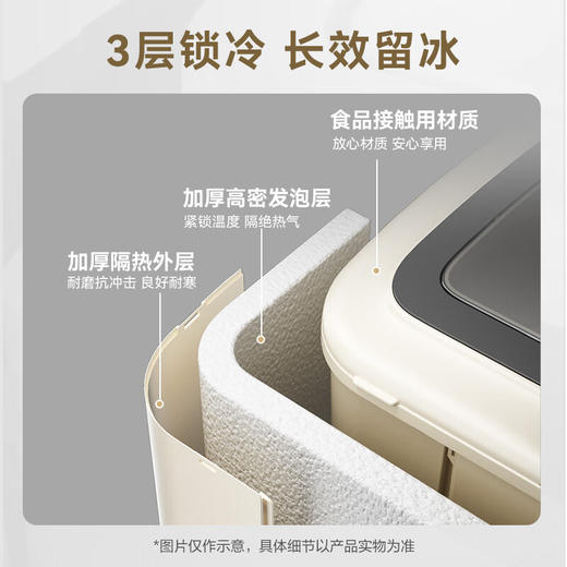 小熊（Bear）制冰机 家用宿舍迷你造冰机 小型办公室冷饮雪花机 冰沙鸡尾酒调制全自动圆冰块制作机 ZBJ-C01C5 商品图4