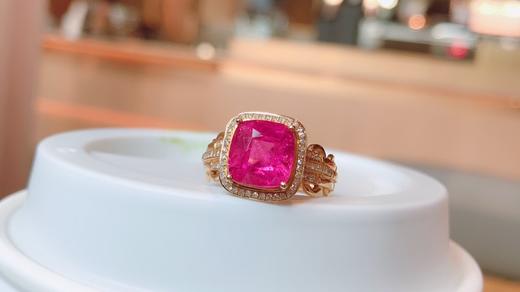 3.25ct 4.47g 碧玺戒指 商品图2