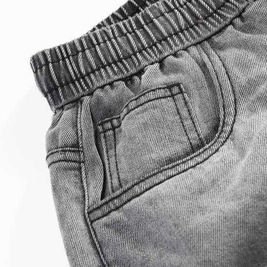 【新品上新】HX 夏季水洗牛仔五分裤宽松版型C207420007101短裤 商品图6