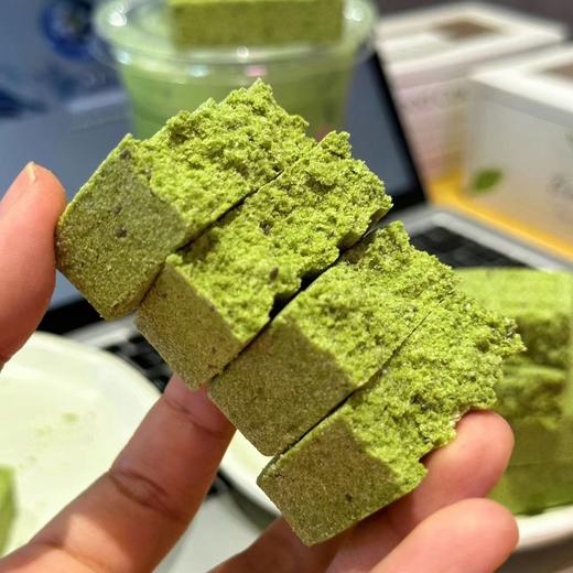 【甄选】白芸豆绿茶糕五指毛桃芡实糕香浓馥郁软糯好吃不添加蔗糖180g*3袋 商品图3