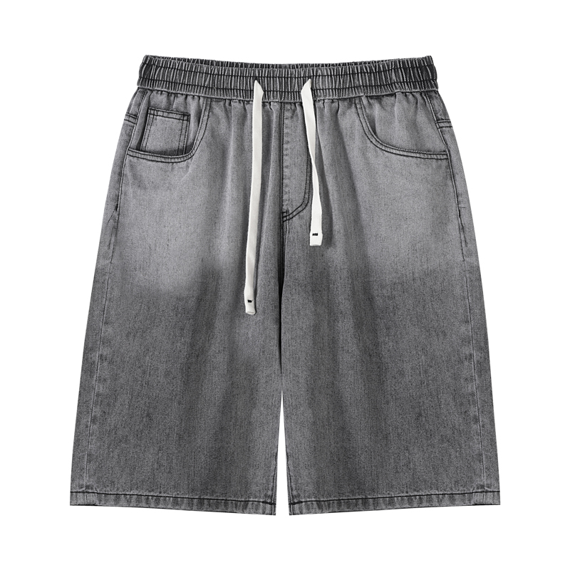 【新品上新】HX 夏季水洗牛仔五分裤宽松版型C207420007101短裤