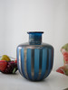 蓝色竖纹花瓶 商品缩略图0