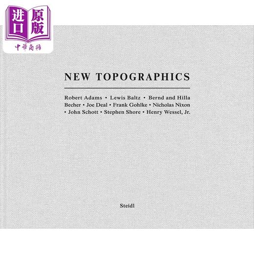 预售 【中商原版】New Topographics 进口艺术 “新地形”摄影运动 商品图0