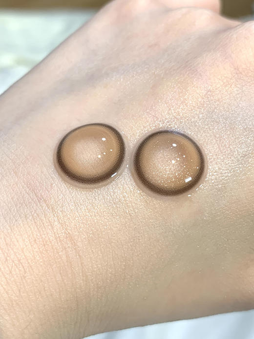 KAYLENS 半只橙 半年抛 两片 14.2mm 参考着色 13.5mm 基弧 8.6 含水 38% 新锐国货 商品图5