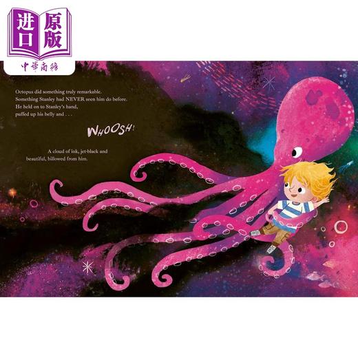 预售 【中商原版】男孩和章鱼 Carmen Saldana The Boy and the Octopus 英文原版 儿童绘本 图画故事书 亲子读物 进口童书 3-7岁 商品图3