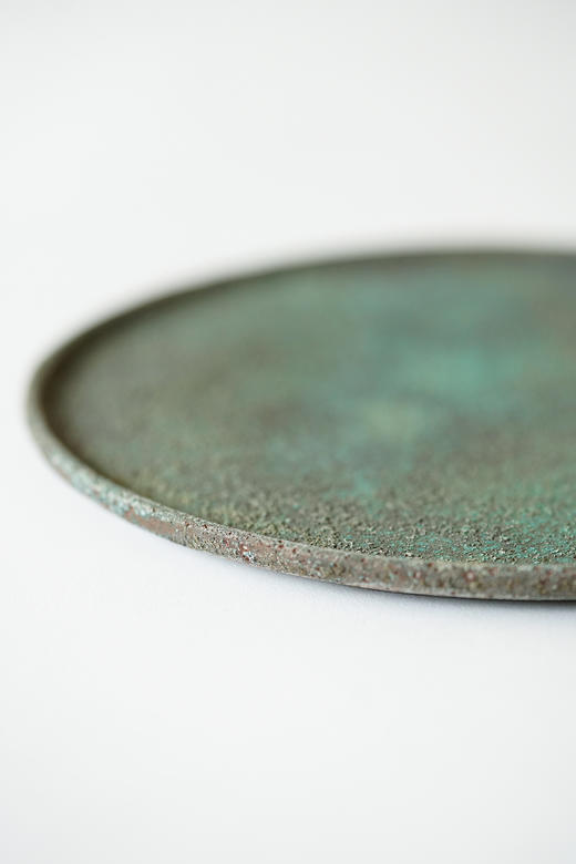 野口悦士05｜06 绿青｜平皿 商品图2