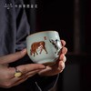 问鼎汝瓷鼎峰系列天青五彩牛图（缺货） 商品缩略图1