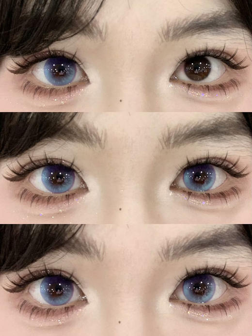 MIMIPARK 幻蝶海底 半年抛 两片 14.5mm 参考着色 13.9mm 基弧 8.6 含水 38% 新锐国货 商品图2