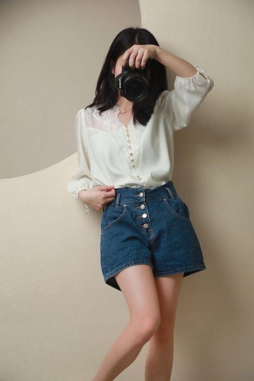 刺绣系列新中式斜肩香云衫 | 半身裙 | 连衣裙 | 衬衫，高端女装，大牌同款，优质面料 商品图7