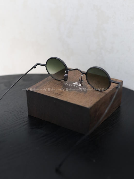 Rigards｜复古黑色圆框墨镜 商品图2