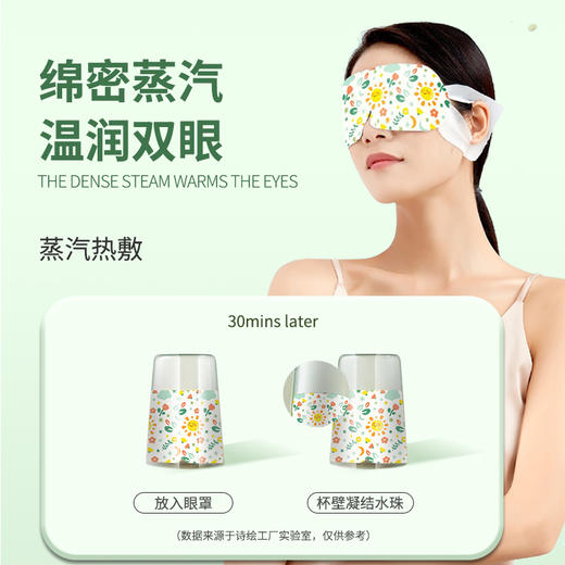 诗绘蒸汽眼罩缓解眼部疲劳眼贴 商品图2