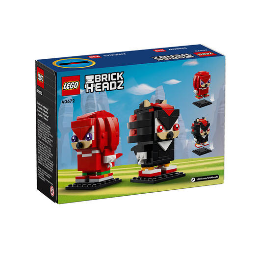 乐高积木L40672乐高方头仔系列刺猬索尼克：纳克与夏特 商品图4