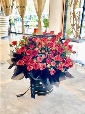 巧克力泡泡玫瑰抱抱桶