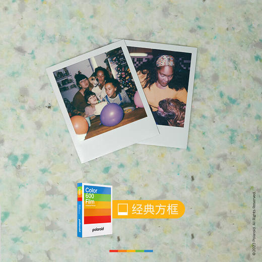 宝丽来Polaroid 拍立得相纸 600一次成像相纸复古胶片 适用NOW/NOW+/I-2/600/Lab机型  带电池可用于600机型 商品图7