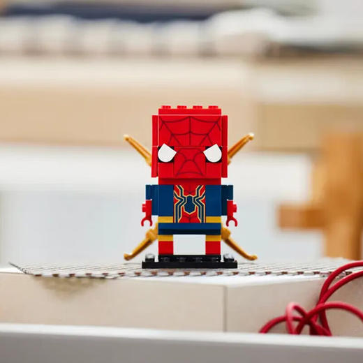 乐高积木L40670乐高方头仔系列钢铁蜘蛛侠 商品图2