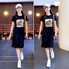 时尚百搭修身休闲女士亮片连衣裙夏季新款小众设计感裙子WX092-DJ99 商品缩略图1