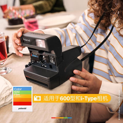 宝丽来Polaroid 拍立得相纸 600一次成像相纸复古胶片 适用NOW/NOW+/I-2/600/Lab机型  带电池可用于600机型 商品图2