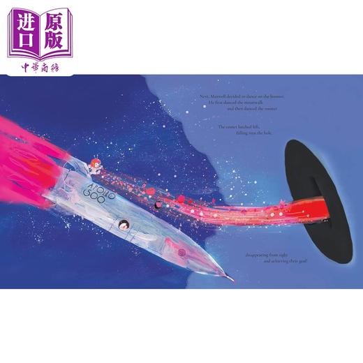 【中商原版】月球上跳舞的狗 Ashling Lindsay The Dog Who Danced on the Moon 英文原版 儿童绘本 动物故事图画书 进口图书 商品图3