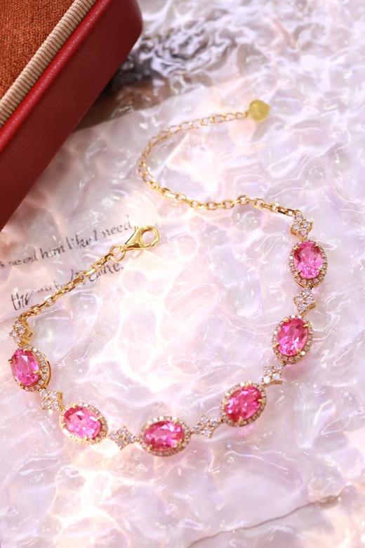 5.9ct 碧玺手链 商品图1