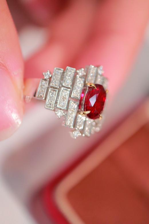 1.34ct 红宝石戒指 商品图1