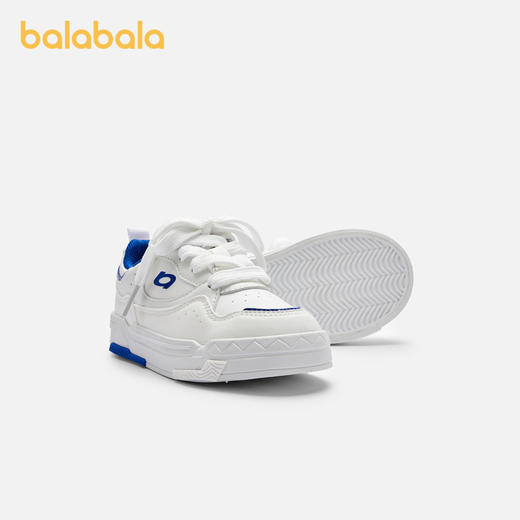 巴拉巴拉童鞋儿童板鞋男童女童小白鞋秋季新款透气鞋子撞色潮 商品图1