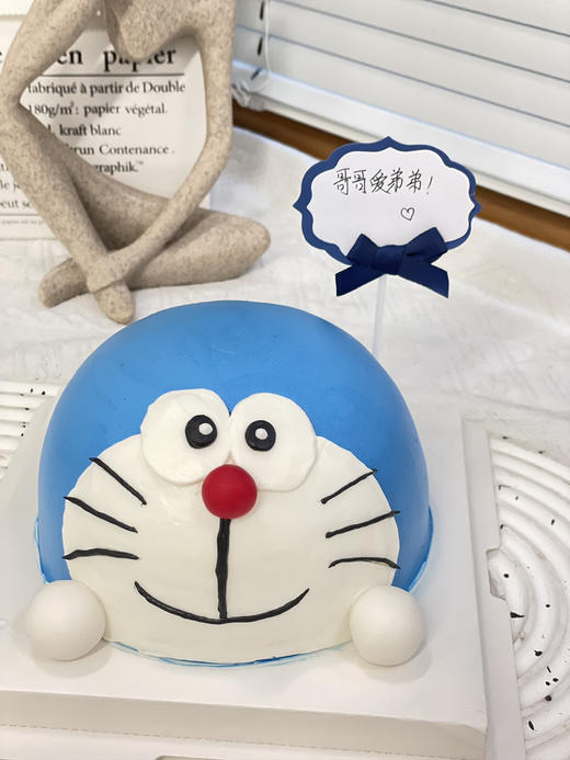 四寸哆啦Ａ梦奶油蛋糕 下单前请仔细阅读商品详情 商品图0