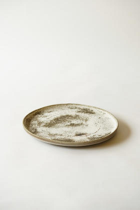 野口悦士24｜25 白锖｜平皿