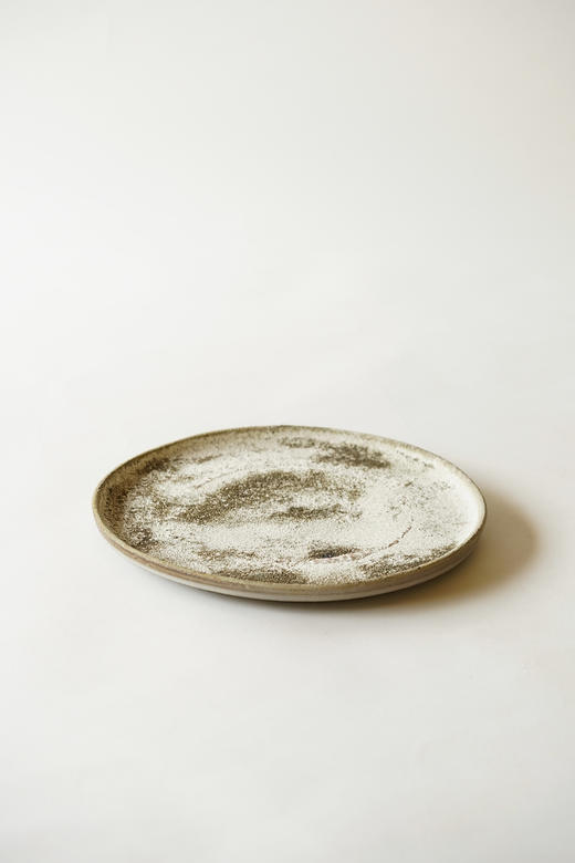 野口悦士24｜25 白锖｜平皿 商品图0