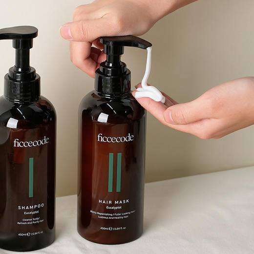 优选丨【大瓶专柜款 限时特价】菲诗蔻控油蓬松去屑止痒补水保湿系列洗发水发膜450ml 商品图1