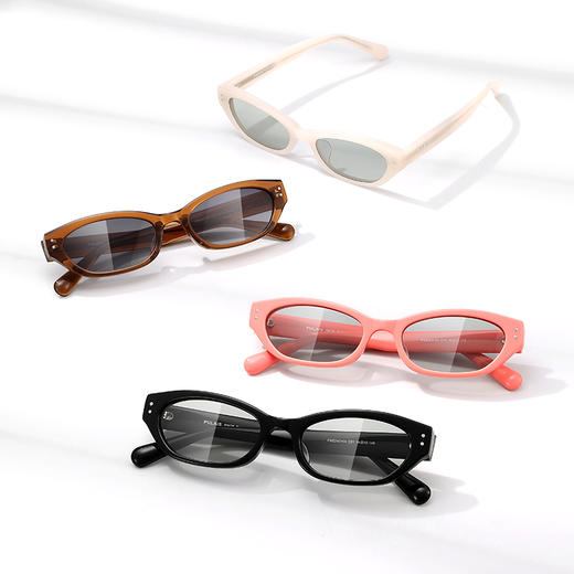 普莱斯新款太阳镜 PBS24018A  复古美式猫眼 潮人新宠 板材镜框 TAC镜片 男女同款 四色可选 商品图4