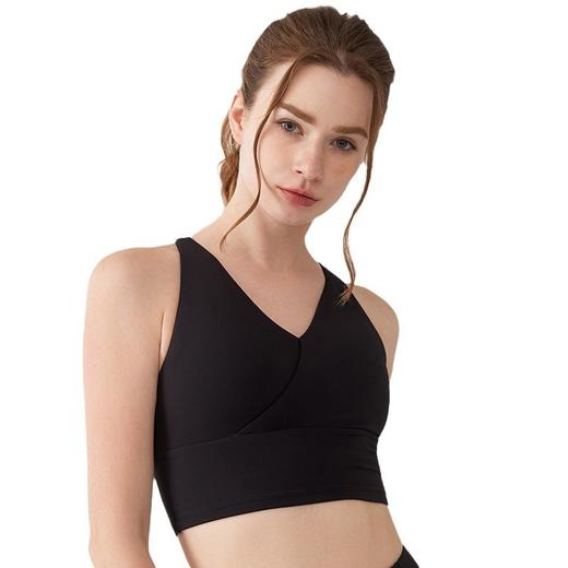 新款瑜伽背心女固定杯交叉性感美背吊带健身上衣跑步运动内衣  BM  000  MZ-147 商品图4