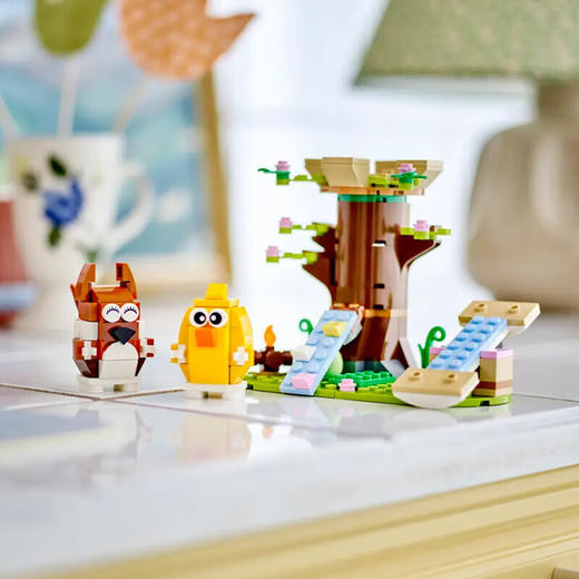 乐高积木L40709乐高创意高手系列乐高®春日动物乐园 商品图2