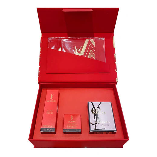 【YSL圣罗兰节日限定藏金礼盒】 奢妍柔肤水30ml+奢妍臻萃乳霜7ml+反转巴黎香薰蜡烛75g，为她加持高光时刻！ 商品图6