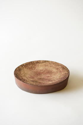 野口悦士16｜17 赤锖｜台皿