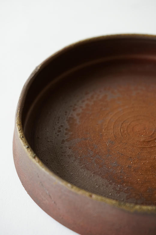 野口悦士16｜17 赤锖｜台皿 商品图3