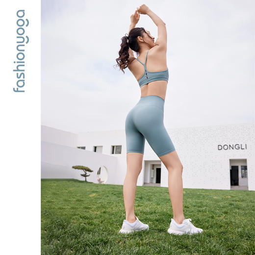 凡圣瑜伽基础薄裸感五分裤 FC14513 商品图12