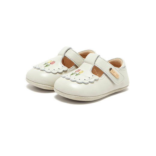 【商场同款】英氏婴幼儿学步鞋女童步前鞋小皮鞋儿童鞋子 商品图4