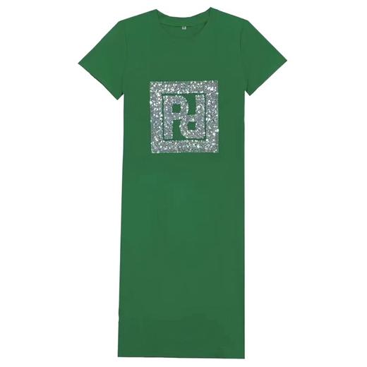 时尚百搭修身休闲女士亮片连衣裙夏季新款小众设计感裙子WX092-DJ99 商品图4