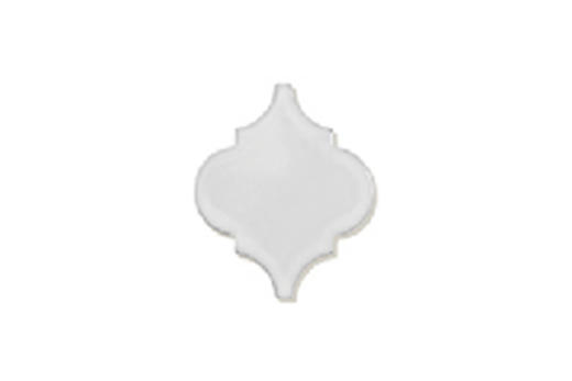 CHA-DL73150-B3 175*150mm 亮面白色平面花砖 商品图0