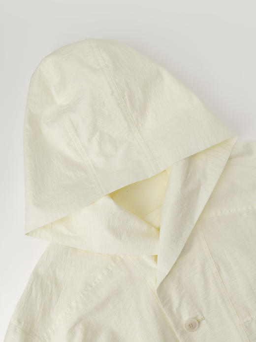 COCO ZONE ”鹅黄小外套“时尚宽松连帽单排扣外套纯色长袖上衣CC1B1260 商品图4