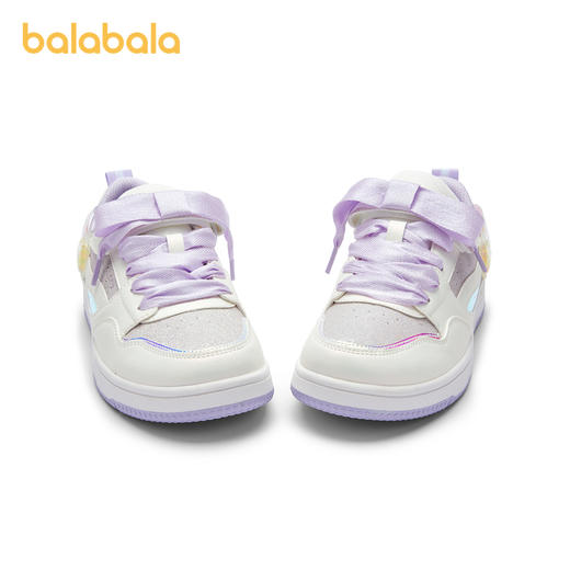 巴拉巴拉童鞋女童板鞋儿童防滑透气鞋秋季新款甜美梦幻休闲鞋 商品图4