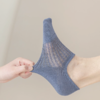 九行男女空调棉袜，新疆长绒精梳袜 抗起球吸汗防莱卡橡胶防滑固定 商品缩略图2