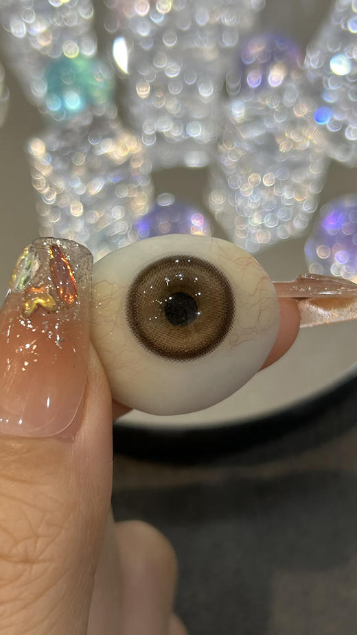 KAYLENS 半只橙 半年抛 两片 14.2mm 参考着色 13.5mm 基弧 8.6 含水 38% 新锐国货 商品图4